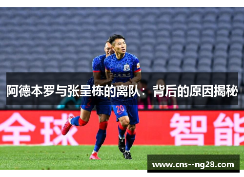 阿德本罗与张呈栋的离队:背后的原因揭秘 阿德本罗与张呈栋的离队:背后的原因揭秘